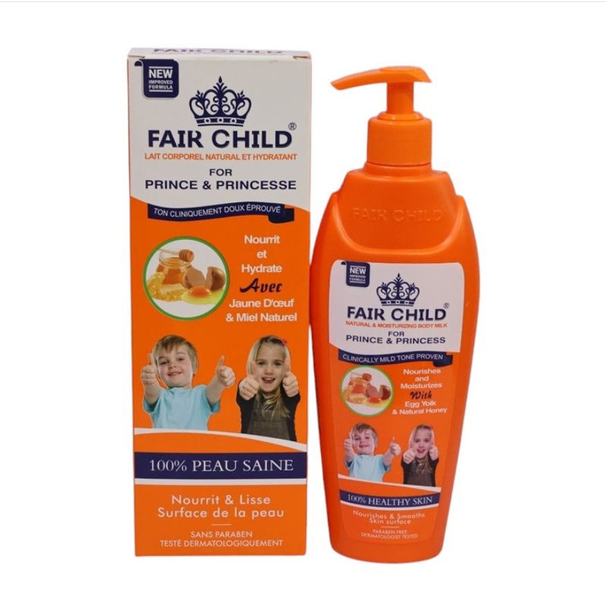 Fair Child Body Milk with Egg Yolk & Natural Honey